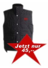 BW-OUTDOOR-JACKE schwarz mit Stick 122 Größe M