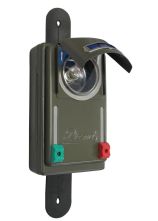 Signaltaschenlampe oliv mit Verdunklungsklappe ohne Batterie