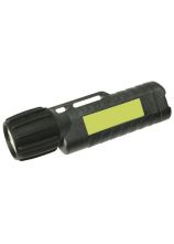 Ex-Helmlampe UK 3AA eLED® CPO TS, ATEX, schwarz mit nachleutendem Streifen