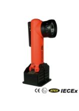 Survivor II Handlampe orange inkl. Ladegerät