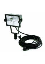 Halogenstrahler 500 W, mit 10 m Gummikabel mit Leuchtmittel