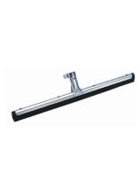 Gummischieber 560 mm Breite Metall mit Stiel