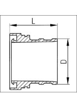 Einbindestutzen B-75 Druck