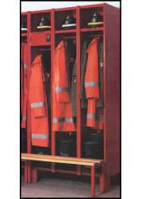 Feuerwehrschrank STV F 400 mit FR-Füße