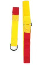 KLETT Halterungen gelb / rot mit Umlenklasche 15 cm