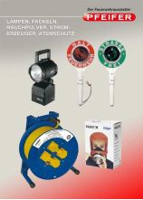 Lampen, Fackeln, Rauchpulver, Stromerzeuger, Atemschutz