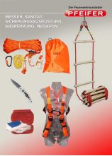 Messer, Sanität, Sicherungsausrüstung, Absperrung, Megafon