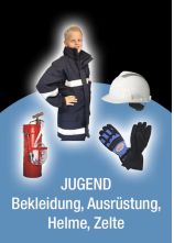 JUGEND Bekleidung, Ausrüstung, Helme, Zelte