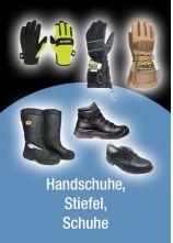 Handschuhe, Stiefel und Schuhe