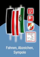 Fahnen, Abzeichen, Sympole