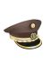 Tellerkappe braun mit Wappen STMK LBDST