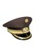 Tellerkappe braun mit Bundesadler PD des ÖBFV