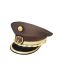 Tellerkappe braun mit Wappen Bgld. LBDS, BFR