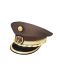 Tellerkappe braun mit Wappen Bgld. LBD