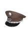 Tellerkappe braun mit Wappen Bgld. Musik OLM, HLM