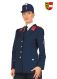 Dienstbluse Pol/Schw. blau Damen Kärnten