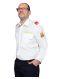 Diensthemd KTN mit FEUERWEHR auf linker Brustseite, Wappen Langarm SLIM-FIT