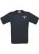 T-Shirt STMK blau FEUERWEHR (rund) Korpsabzeiche darunter ORTSNAME gerade