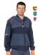 Fleece-Weste blau/Silber-COMMANDER®