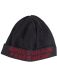 Strickhaube blau mit eingestricktem Namen ab 10 Stk.
