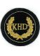Funktionsabzeichen Tirol Bez.Beauftr. KHD Gold handgest. schwarz