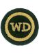Funktionsabzeichen WASSERDIENST Gold handgest. schwarz