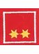 Aufschiebeschlaufen rot OBI mit Silberumrandung