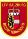 Ärmelwappen Salzburg mit LFV Salzburg und Bezirk