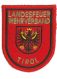Ärmelwappen TIROL rot mit Landeswappen und ON gold