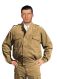 KOMMANDOJACKE® Blouson beige mit Umlegekragen