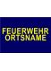 BESCHRIFTUNG 3M® gelb reflektierend 3 cm Bgld. L 34,5 cm Arial fett