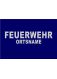 FEUERWEHR 5 cm ORTSNAME 2 x 3 cm 3M® Silber L 30 cm ARIAL BLACK