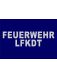 FEUERWEHR und OÖLFKDT 5 x 38 cm Silber ARIAL BLACK