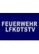 FEUERWEHR und OÖLFKDTSTV 5 x 38 cm Silber ARIAL BLACK