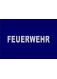 FEUERWEHR 3M® Silber 5 cm ARIAL BLACK