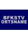 BFKSTV und ORTSNAME 5 cm 3M® Silber 2zl. ARIAL BLACK
