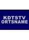 KDTSTV und ORTSNAME 5 cm 3M® Silber 2zl. ARIAL BLACK
