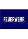 FEUERWEHR weiß 7 x 31cm