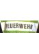Reflexgewebe 8925 Silber mit Druck schw. FEUERWEHR 100 mm x 50 cm