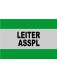 BESCHRIFTUNG 2zl. schw. ARIAL BLACK 5 cm LEITER ASSPL