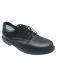 Uniformhalbschuhe Leder schwarz Toni