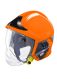 Gallet Helm F1XF orange mit Klarvi. u. Innenvisiere KZS-SCHWARZ mit NS alu L