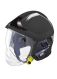 Gallet Helm F1XF schwarz mit Klarvi. u. Innenvisiere KZS-SCHWARZ mit NS alu M