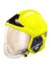 Gallet Helm F1XF leuchtgelb mit Goldvs. u. Innenvisiere KZS-schwarz mit NS alu M