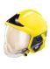 Gallet Helm F1XF dottergelb mit Goldvs. u. Innenvisiere KZS-GOLD mit NS alu L
