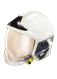 Gallet Helm F1XF weiß mit Goldvs. u. Innenvisiere KZS-GOLD mit NS alu L