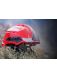 MSA Helm F2 XR rot inkl. silberne Beklebung ohne Visier