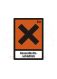 Symbol Gesundheitsschädlich 37 x 52 mm selbstklebend