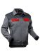 PFANNER StretchZone® Canvas Arbeitsjacke grau-rot