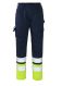 MASCOT® Warn-Bundhose PATOS marine/gelb